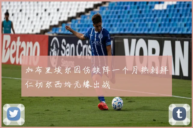 加布里埃尔因伤缺阵一个月热刺拜仁切尔西均无缘出战